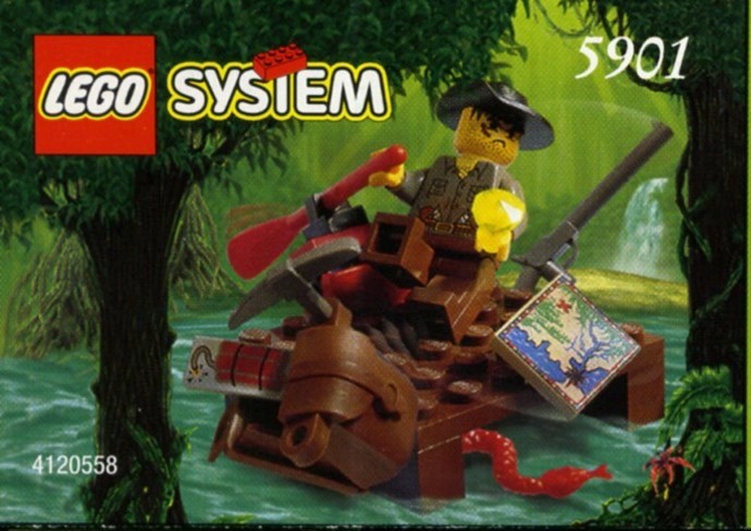 Конструктор LEGO (ЛЕГО) Adventurers 5901 River Raft