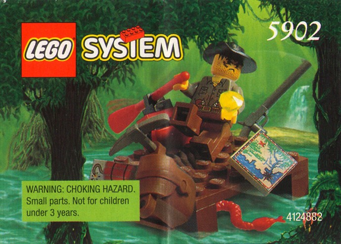 Конструктор LEGO (ЛЕГО) Adventurers 5902 River Raft