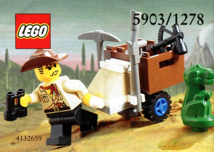 Конструктор LEGO (ЛЕГО) Adventurers 5903 Johnny Thunder and Baby T