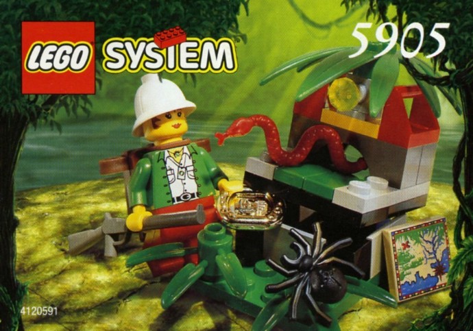 Конструктор LEGO (ЛЕГО) Adventurers 5905 Hidden Treasure