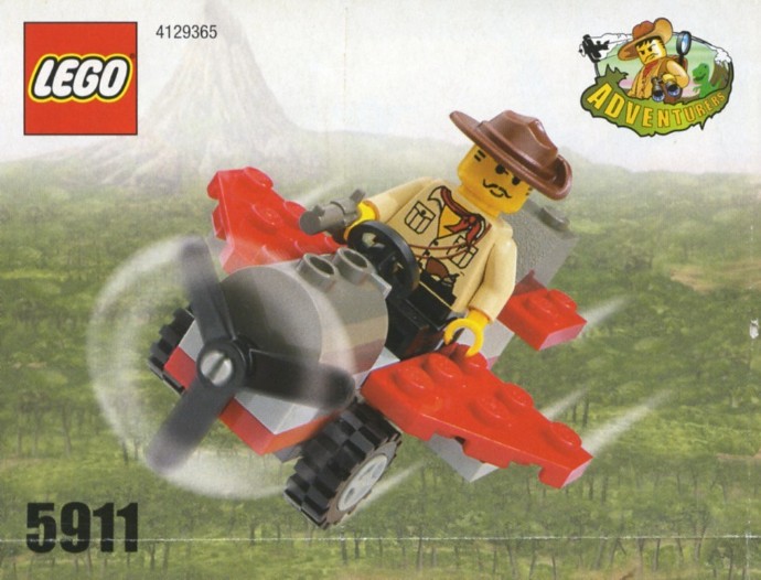 Конструктор LEGO (ЛЕГО) Adventurers 5911 Johnny Thunder's Plane