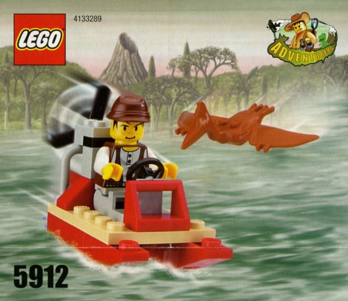 Конструктор LEGO (ЛЕГО) Adventurers 5912 Mike's Swamp Boat