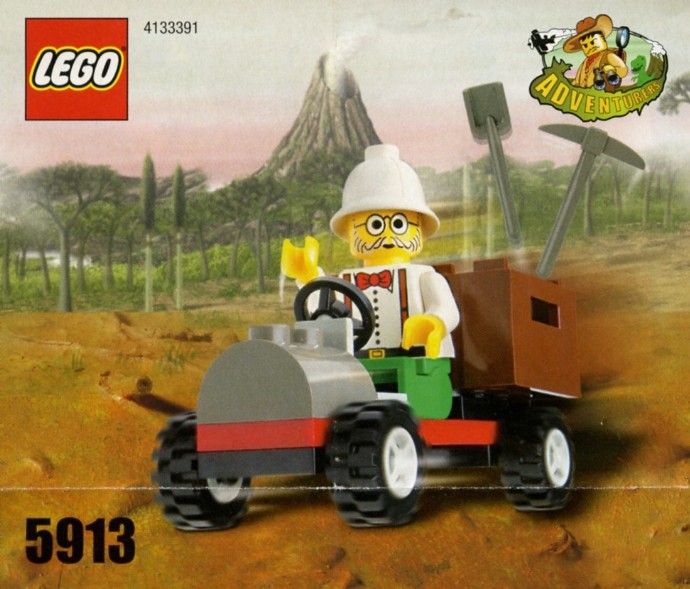 Конструктор LEGO (ЛЕГО) Adventurers 5913 Dr. Kilroy's Car