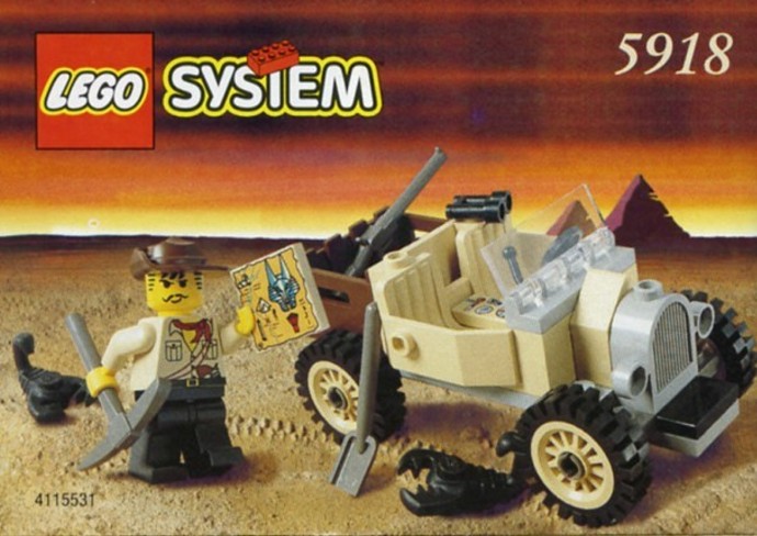 Конструктор LEGO (ЛЕГО) Adventurers 5918 Scorpion Tracker