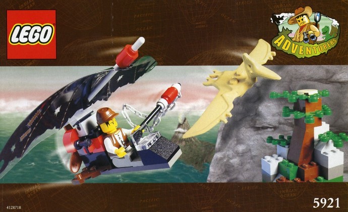Конструктор LEGO (ЛЕГО) Adventurers 5921 Research Glider