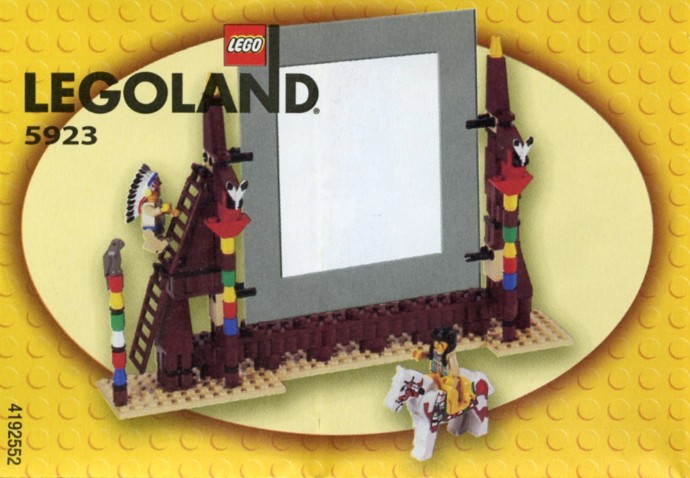 Конструктор LEGO (ЛЕГО) Miscellaneous 5923 Western Picture Frame