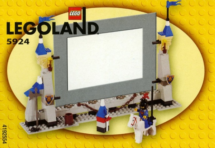 Конструктор LEGO (ЛЕГО) Miscellaneous 5924 Castle Picture Frame