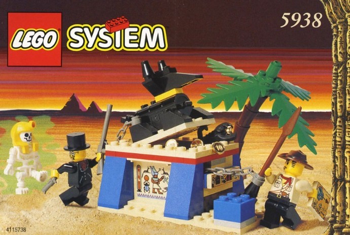 Конструктор LEGO (ЛЕГО) Adventurers 5938 Oasis Ambush