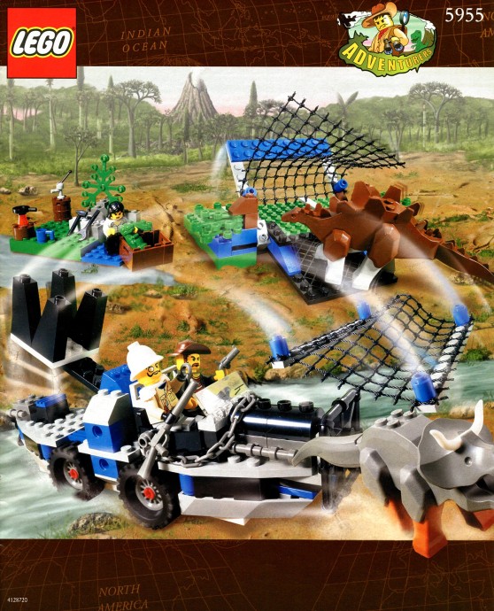 Конструктор LEGO (ЛЕГО) Adventurers 5955 All Terrain Trapper