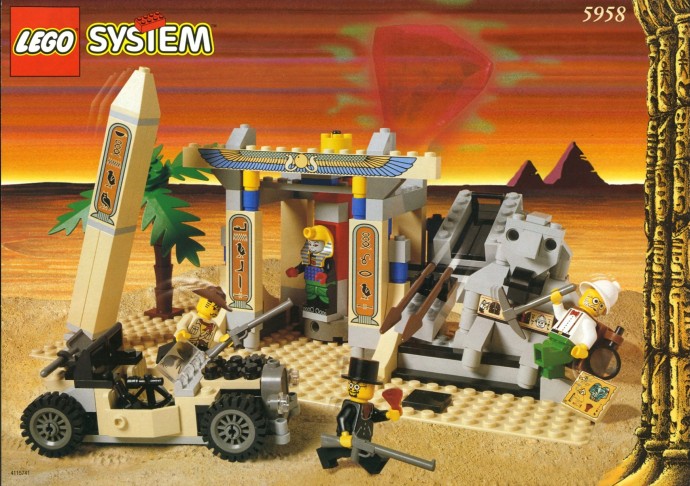 Конструктор LEGO (ЛЕГО) Adventurers 5958 Mummy's Tomb