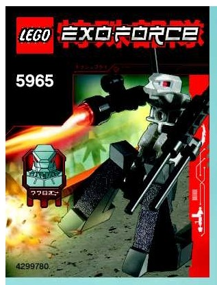 Конструктор LEGO (ЛЕГО) Exo-Force 5965 Silver Bad Guy
