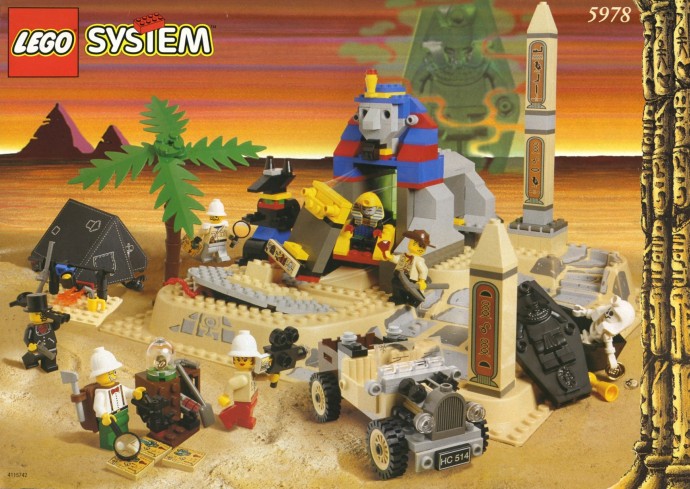 Конструктор LEGO (ЛЕГО) Adventurers 5978 Sphinx Secret Surprise