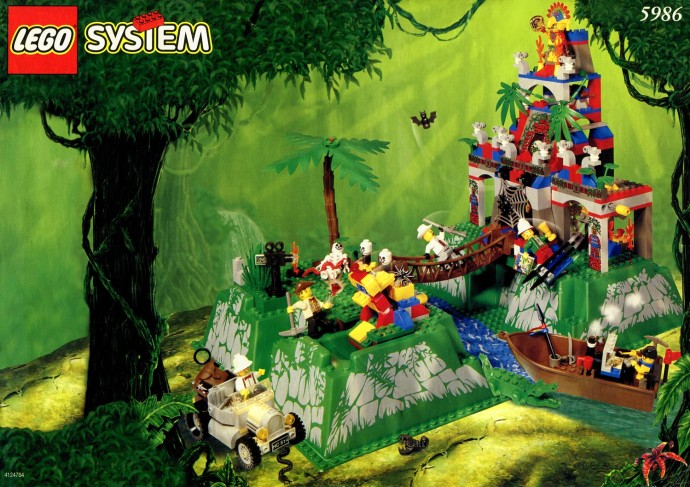 Конструктор LEGO (ЛЕГО) Adventurers 5986 Amazon Ancient Ruins