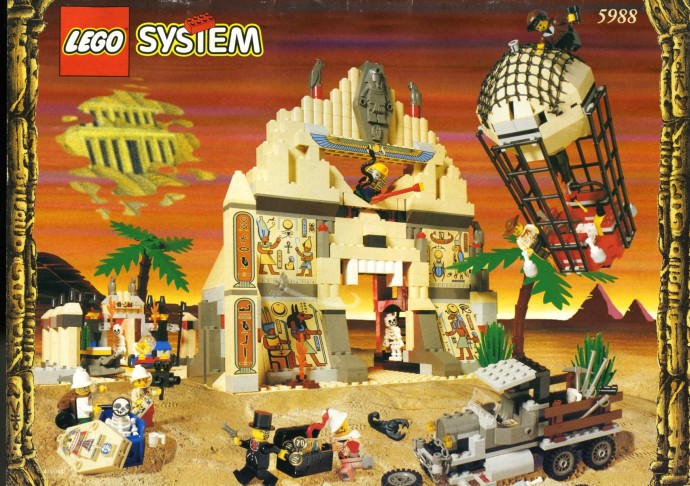 Конструктор LEGO (ЛЕГО) Adventurers 5988 The Temple of Anubis