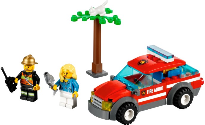 Конструктор LEGO (ЛЕГО) City 60001 Fire Chief Car