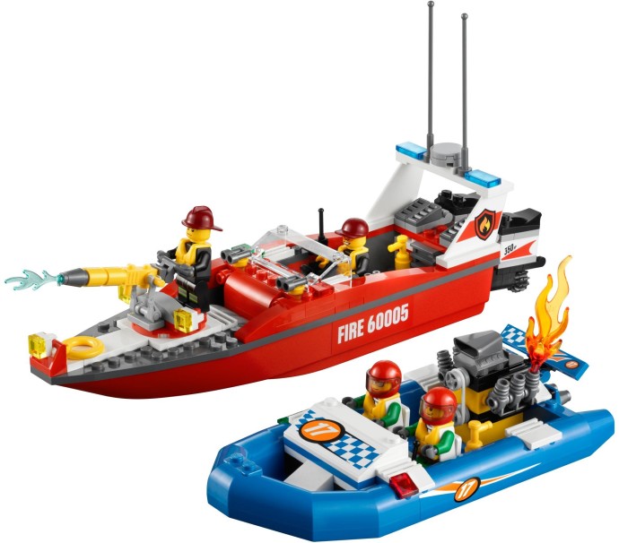 Конструктор LEGO (ЛЕГО) City 60005 Fire Boat