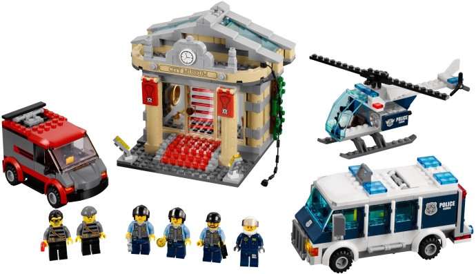 Конструктор LEGO (ЛЕГО) City 60008 Museum Break-in
