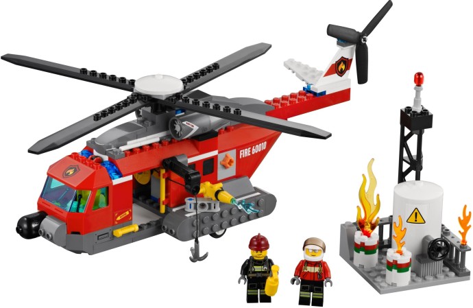 Конструктор LEGO (ЛЕГО) City 60010 Fire Helicopter