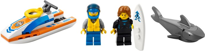Конструктор LEGO (ЛЕГО) City 60011 Surfer Rescue