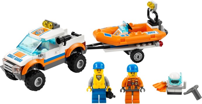 Lego coast guard 4x4 sale