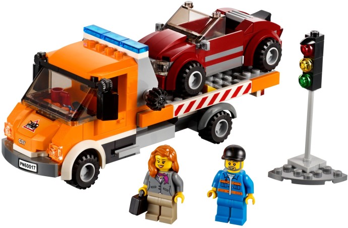 Lego city flatbed truck top
