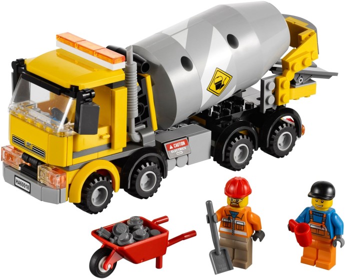 Конструктор LEGO (ЛЕГО) City 60018 Cement Mixer