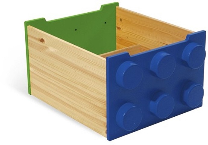 Конструктор LEGO (ЛЕГО) Gear 60031 Rolling Storage Box - Blue/Green