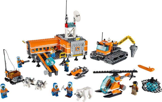 Конструктор LEGO (ЛЕГО) City 60036 Arctic Base Camp