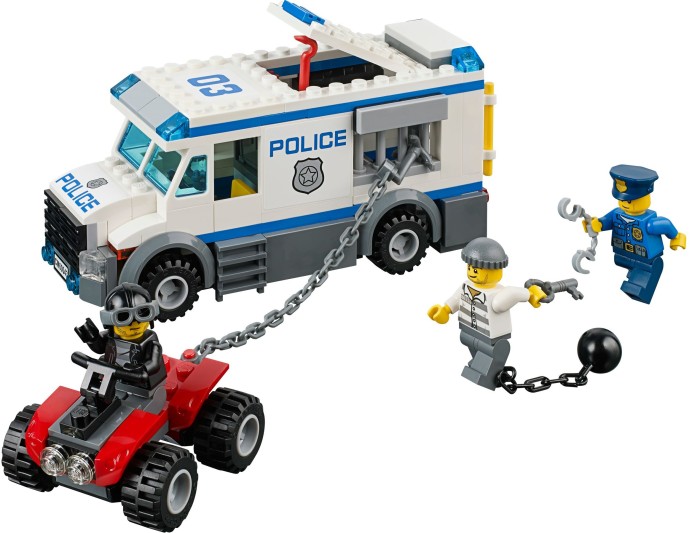 Конструктор LEGO (ЛЕГО) City 60043 Prisoner Transporter