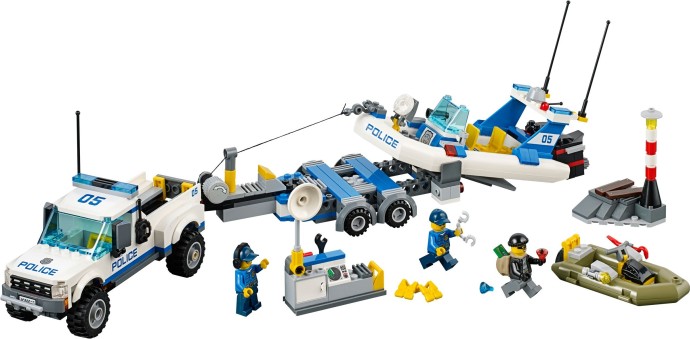 Конструктор LEGO (ЛЕГО) City 60045 Police Patrol