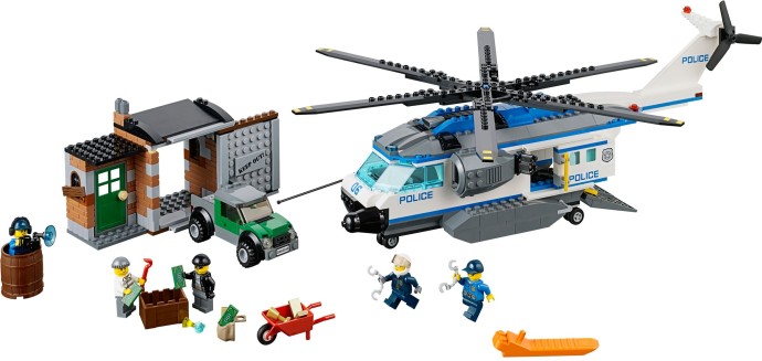 Конструктор LEGO (ЛЕГО) City 60046 Helicopter Surveillance