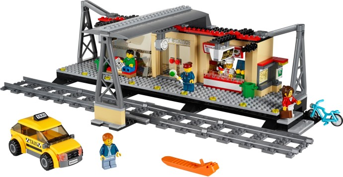 Lego city train set sale