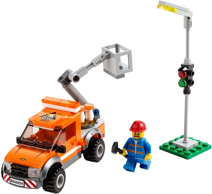 Конструктор LEGO (ЛЕГО) City 60054 Light Repair Truck