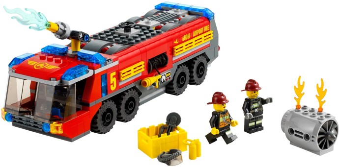Конструктор LEGO (ЛЕГО) City 60061 Airport Fire Truck