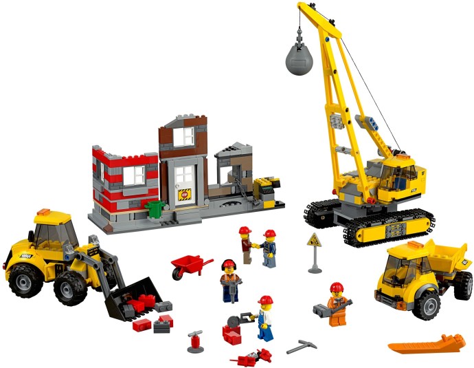 Конструктор LEGO (ЛЕГО) City 60076 Demolition Site