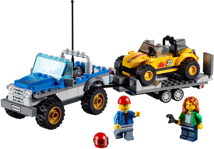 Конструктор LEGO (ЛЕГО) City 60082 Dune Buggy Trailer