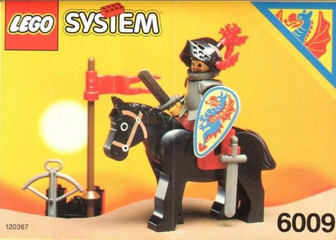 Конструктор LEGO (ЛЕГО) Castle 6009 Black Knight