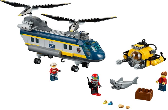 Конструктор LEGO (ЛЕГО) City 60093 Deep Sea Helicopter