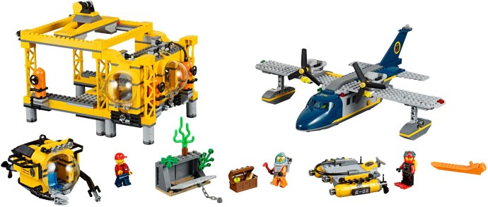 Конструктор LEGO (ЛЕГО) City 60096 Deep Sea Operation Base