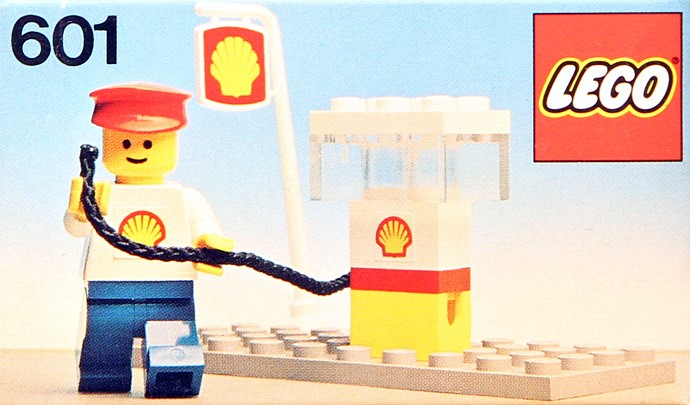 Конструктор LEGO (ЛЕГО) Town 601 Shell Filling Station