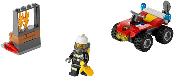 Конструктор LEGO (ЛЕГО) City 60105 Fire ATV