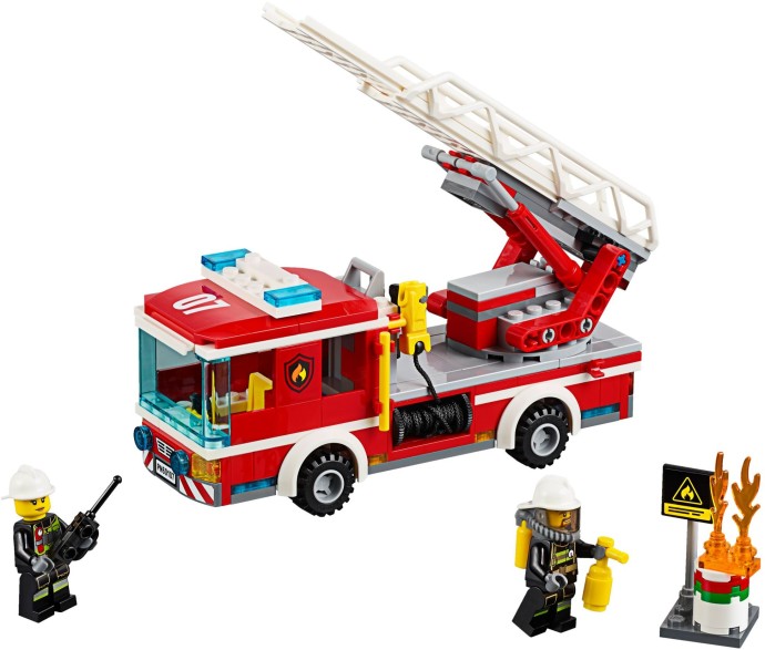 Конструктор LEGO (ЛЕГО) City 60107 Fire Ladder Truck