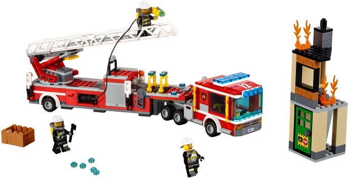 Конструктор LEGO (ЛЕГО) City 60112 Fire Engine