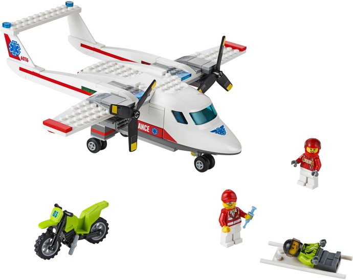 Lego hospital plane 2025