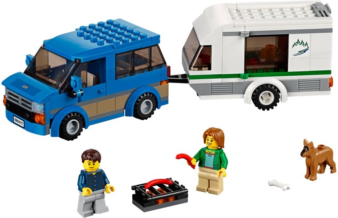 Конструктор LEGO (ЛЕГО) City 60117 Van & Caravan