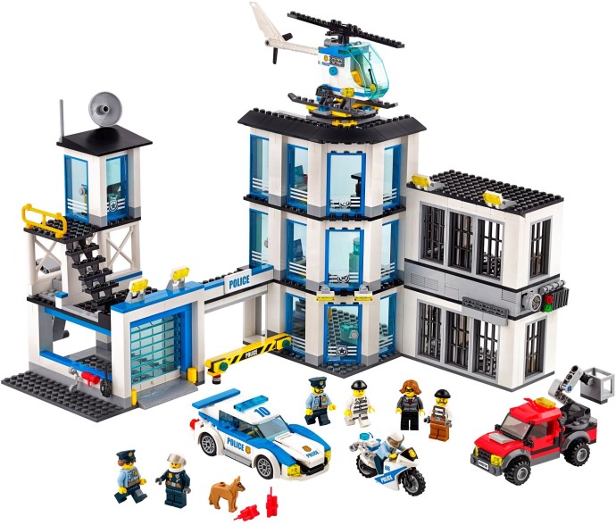 Конструктор LEGO (ЛЕГО) City 60141 Police Station
