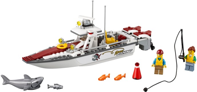 Конструктор LEGO (ЛЕГО) City 60147 Fishing Boat