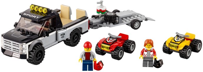 Конструктор LEGO (ЛЕГО) City 60148 ATV Race Team