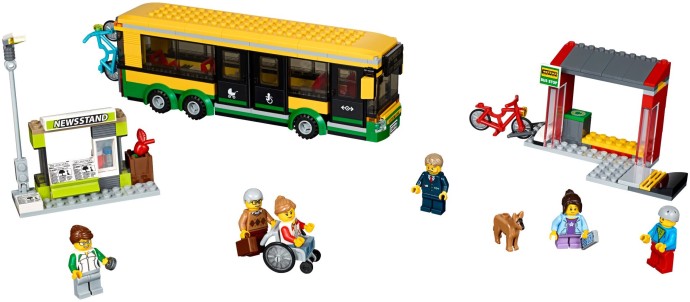 Конструктор LEGO (ЛЕГО) City 60154 Bus Station