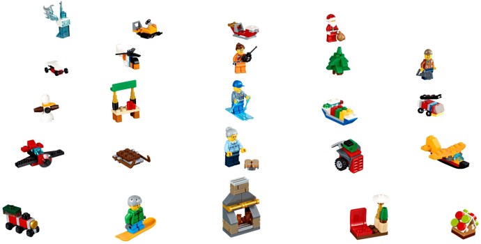 Конструктор LEGO (ЛЕГО) City 60155 City Advent Calendar